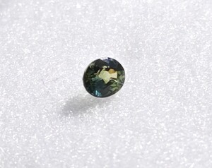 美しいバイカラーサファイア 0.45ct 天然 ルース 