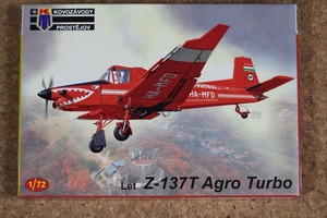 送料無料！KPモデル 1/72　Let Z-137T アグロターボ　 # 0332