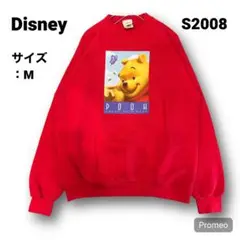 【即購入OK】Disney プーさん スウェット サイズM レッド