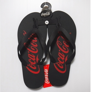 即決■★コカ・コーラ Coca-Cola★■ビーチサンダル：SIZE=XL（27.0cm～28.0cm）