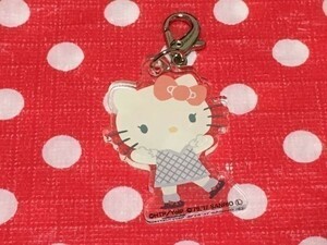 ネコポス■ ハローキティ サンリオ ユーリ!!! on ICE×Sanrio characters アクリルチャーム コラボ アイススケート