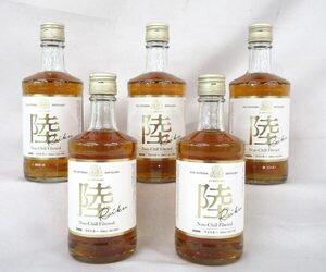 送料300円(税込)■co932■キリン ウイスキー 陸 500ml 5本【シンオク】