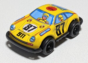 ブリキ ミニカー ◆ ポルシェ 911 約11cm 日本製 レトロ 当時物 【ジャンク】