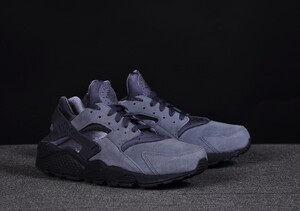 K13【特価/Used/良品/入手困難】NIKE AIR HUARACHE COOL GREY/DARK GREY /Jordan sb force atmos AIRMAX dunk acg supreme 1 2 4 95 97 90 