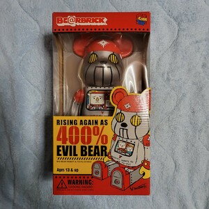 400％ DEVILROBOTS デビルロボッツ EVIL BEAR MEDICOM TOY ベアブリック メディコムトイ BE@RBRICK