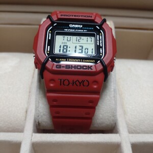 超希少！！珍品！G-SHOCK/DW-5600/別注/ヴィンテージ/TOKYO/限定/スピード/レッド/BACK TO THE 90