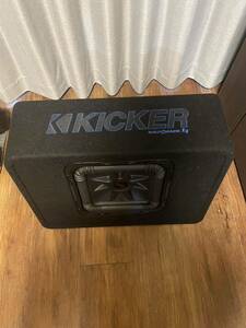 キッカー Kicker Solo-Baric L7S シリーズ 薄型純正BOX 44TL7S102 25cm 2Ω DVC Max.1200W 