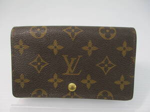 2411020-003 LOUIS VUITTON ルイヴィトン モノグラム M61735 ポルトモネジップ 二つ折り財布