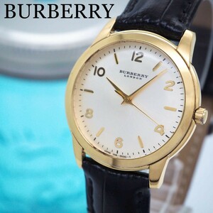 713【美品】BURBERRY バーバリー時計　メンズ腕時計　アンティーク　希少