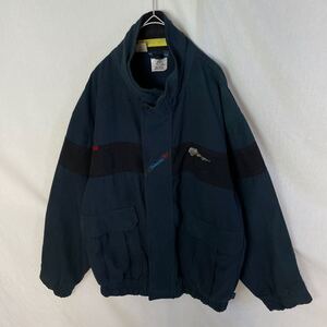 workritワークジャケット　古着　Lサイズ　ネイビー　ノーメックス　WORKWEAR