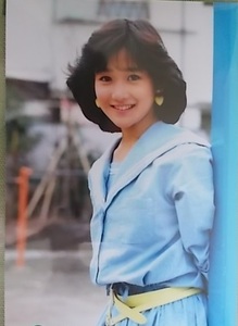 昭和レトロ　ブロマイド　岡田有希子　　