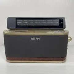 ☆ソニー  ICF-A101☆FM/AMラジオ ポータブル SONY ゴールド