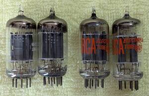 【真空管】RCA 5963 ２本、GE 5963 ２本　合計４本