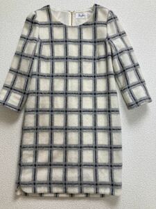 リミットレスラグジュアリー　白　ホワイト　七分袖　中古品　美品　limitless luxury オシャレ　可愛い