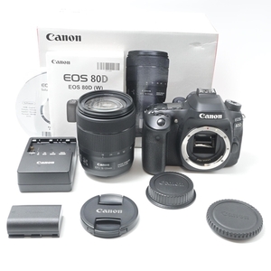キヤノン Canon EOS 80D レンズキット EF-S18-135mm F3.5-5.6 IS USM 付属