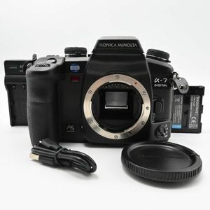 【新品級の極上美品/動作◎】KONICA MINOLTA コニカ ミノルタ α-7 DIGITAL ボディ