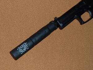 良品 KSC US SOCOM MK23 ガスブローバック用 U.S. GOVT サイレンサー サプレッサー silencer suppressor 美品 新同 S417