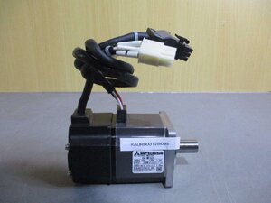 中古 MITSUBISHI AC SERVO MOTOR HC-MFS23 200W AC サーボモータ (KAUR60312B095)