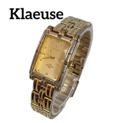 1104-6綺麗 KLAEUSE クロイゼ 腕時計 FINE GOLD999.9