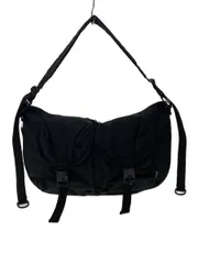 BAICYCLONbyBAGJACK × nano universe ナノユニバース別注 SHOULDER BAG ショルダーバッグ キャンバス ブラック 無地