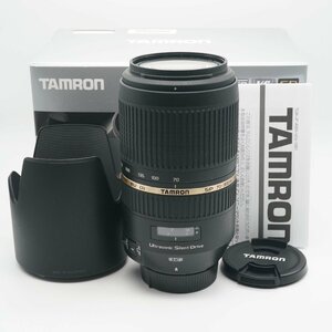 新品級 TAMRON AF SP 70-300mm F4-5.6 Di VC USD ニコン Fマウント