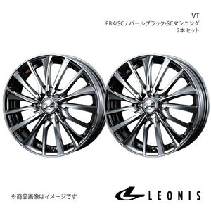 LEONIS/VT フィット/フィットアリア GD1/2/3/4/5/6/7/8/9 アルミホイール2本セット【16×6.0J 4-100 INSET42 BMCMC】0036337×2