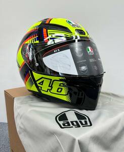 新品 AGV K1S フルフェイスヘルメット SOLELUNA 2015 欧米仕様 サイズ L 送料込 33,000円 AGHK1SVRS15L