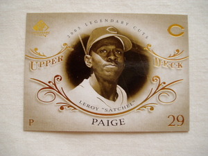 野球殿堂入り永久欠番 サチェル・ペイジ【Satchel Paige】◆UPPER DECK 2005 二グロリーグ ☆2