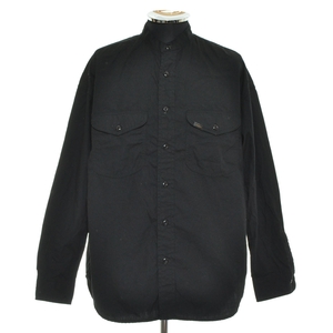 ●533905 Lee リー ●バンドカラーシャツ 長袖 BAND COLLAR SHIRTS LM8494 サイズS メンズ ブラック