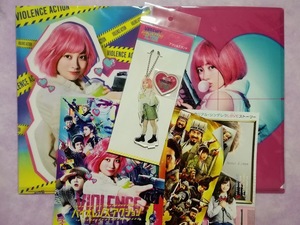 ［送料無料］ 橋本環奈◆映画 バイオレンスアクション クリアファイルセット & アクリルスタンド & フライヤー 3種3枚 / 三国志 ゼロキス