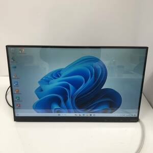 中古品　I・O DATA　LCD-MF224FDB-T　10点マルチタッチ対応 21.5型 ワイド液晶モニター