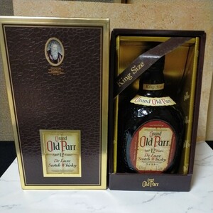 Grand Old Parr Deluxe Scotch Whisky グランド オールドパー デラックス スコッチウイスキー スコットランド 43% (AＹ)