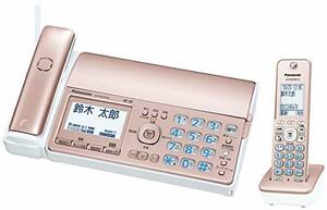 【中古】 パナソニック おたっくす デジタルコードレスFAX 子機1台付き 迷惑電話相談機能搭載 ピンクゴールド KX-