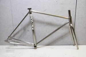 □CARTEL BIKES カーテルバイク Diner Avenue Lo ピストフレーム クロモリ S/50size 塗装剥離加工