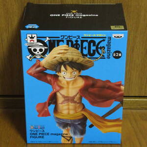 ワンピース【ONE PIECE magazine FIGURE (カラー)】モンキー・D・ルフィ フィギュア バンプレスト