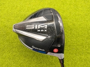 現状品 TaylorMade SIM MAX FLEX S TENSEI BLUE TM50 ヘッドカバー有