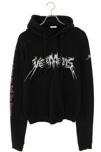 ヴェトモン VETEMENTS WF17TP10/Total Fucking Darkness Hoodie サイズ:S プルオーバーパーカー 中古 SB01