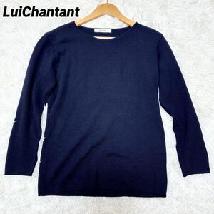 552【ルイシャンタン】/LuiChantant/ニット/M/ワールド/ウール/日本製/女性/レディース/古着