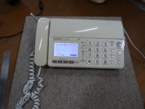 kh00599 Panasonic パナソニック 電話 ファックス ファクシミリ FAX 固定 親機のみ KX-PD303DL　中古品