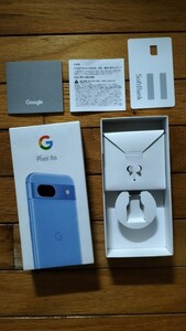 【オマケ付】Google Pixel 8a / 純正ケース/外箱/ソフトバンク/取扱説明書/グーグル ピクセル8a/画像の物が全て/遊園地割引券付でお得です!