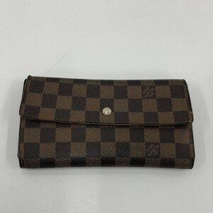 LOUIS VUITTON ルイヴィトン 財布 ダミエ・エベヌ ポルトトレゾール インターナショナル N61215/TH1006【DAAP9059】