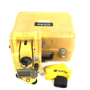 TOPCON GTS-310II トータルステーション 測量機器 通電確認済み