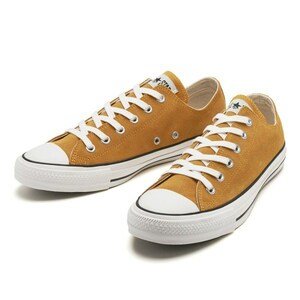 コンバース スエード オールスター オックス 23cm US4 定価11000円 マスタード CONVERSE SUEDE ALL STAR OX スニーカー