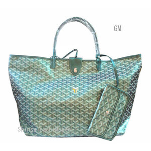 ≪ 新品 ≫ GOYARD ゴヤール 2024年 限定 サンルイ GM パールグリーン 緑 マーカージュ トート バッグ