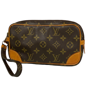 ルイ・ヴィトン Louis Vuitton マルリードラゴンヌ クラッチバッグ 手持ち セカンドバッグ モノグラム ブラウン M51827 メンズ 【中古】