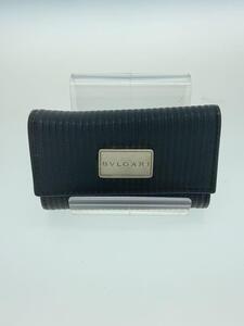 BVLGARI◆キーケース/-/BLK/メンズ