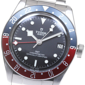 チュードル TUDOR 79830RB ヘリテージ ブラックベイ GMT 自動巻き メンズ 良品 箱・保証書付き_865856