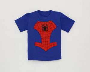 MARVEL (マーベル) スパイダーマン (AMAZING SPIDER-MAN ) Tシャツ ブルー　95cm (2歳用)