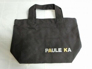 PAULE KA ハンドバッグ ブラック ポールカ