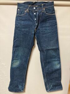 希少エヴィス　EVISU no.2 LOT2001　ヴィンテージデニム　W29×L35インチ エヴィスジーンズ